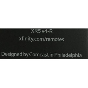 CONTROL REMOTO PARA CABLE BOX TV XFINITY  COMCAST  / XR5 V4-R / XR5 V4-U / TX4CRB76B